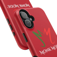 Quality Impact Resistant Phone Case - Red - Monk Mode