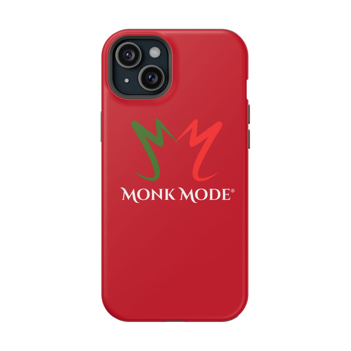 Quality Impact Resistant Phone Case - Red - Monk Mode