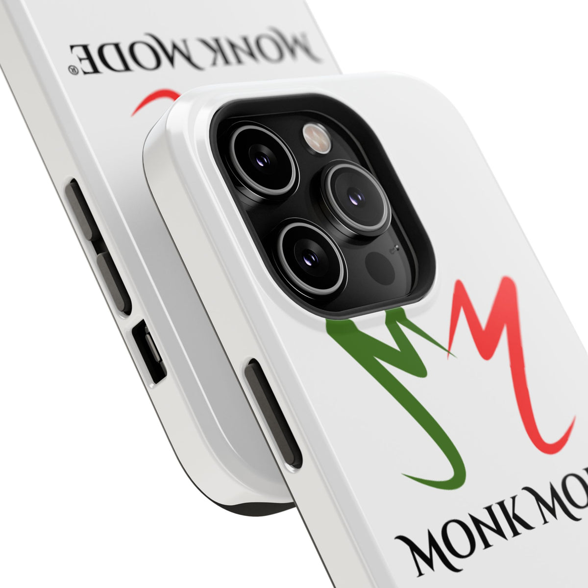 Quality Impact Resistant Phone Case - White - Monk Mode