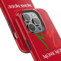 Quality Impact Resistant Phone Case - Red - Monk Mode