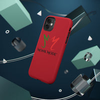 Quality Impact Resistant Phone Case - Red - Monk Mode