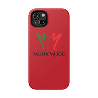 Quality Impact Resistant Phone Case - Red - Monk Mode