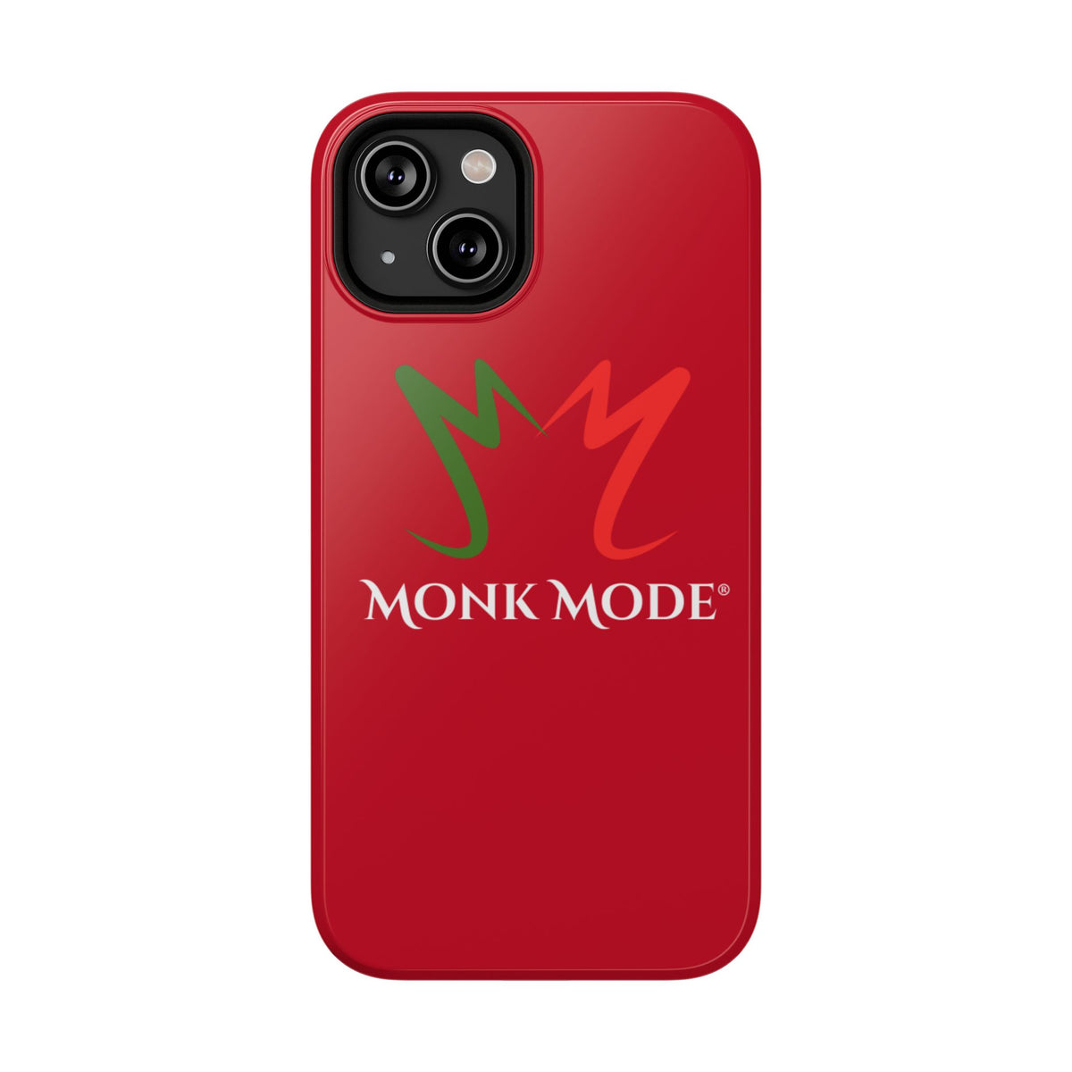 Quality Impact Resistant Phone Case - Red - Monk Mode