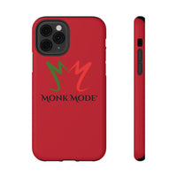 Quality Impact Resistant Phone Case - Red - Monk Mode