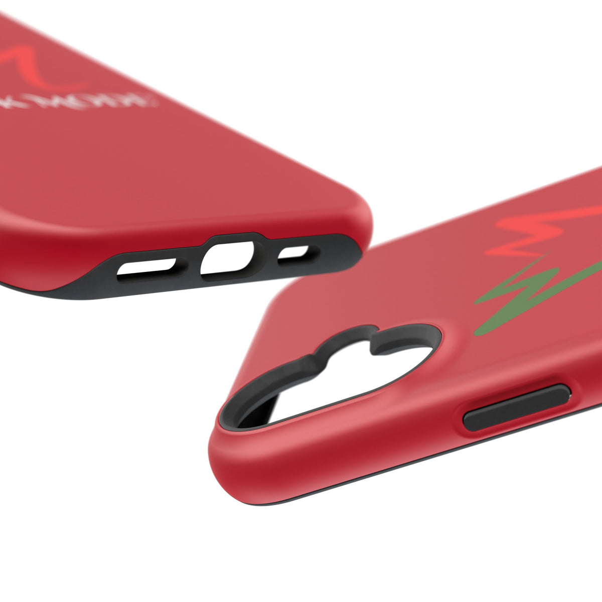 Quality Impact Resistant Phone Case - Red - Monk Mode