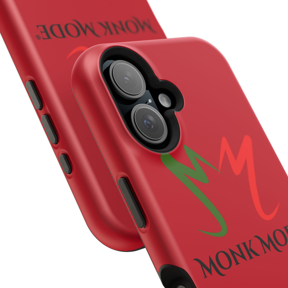 Quality Impact Resistant Phone Case - Red - Monk Mode