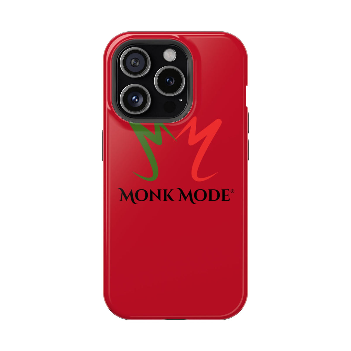 Quality Impact Resistant Phone Case - Red - Monk Mode