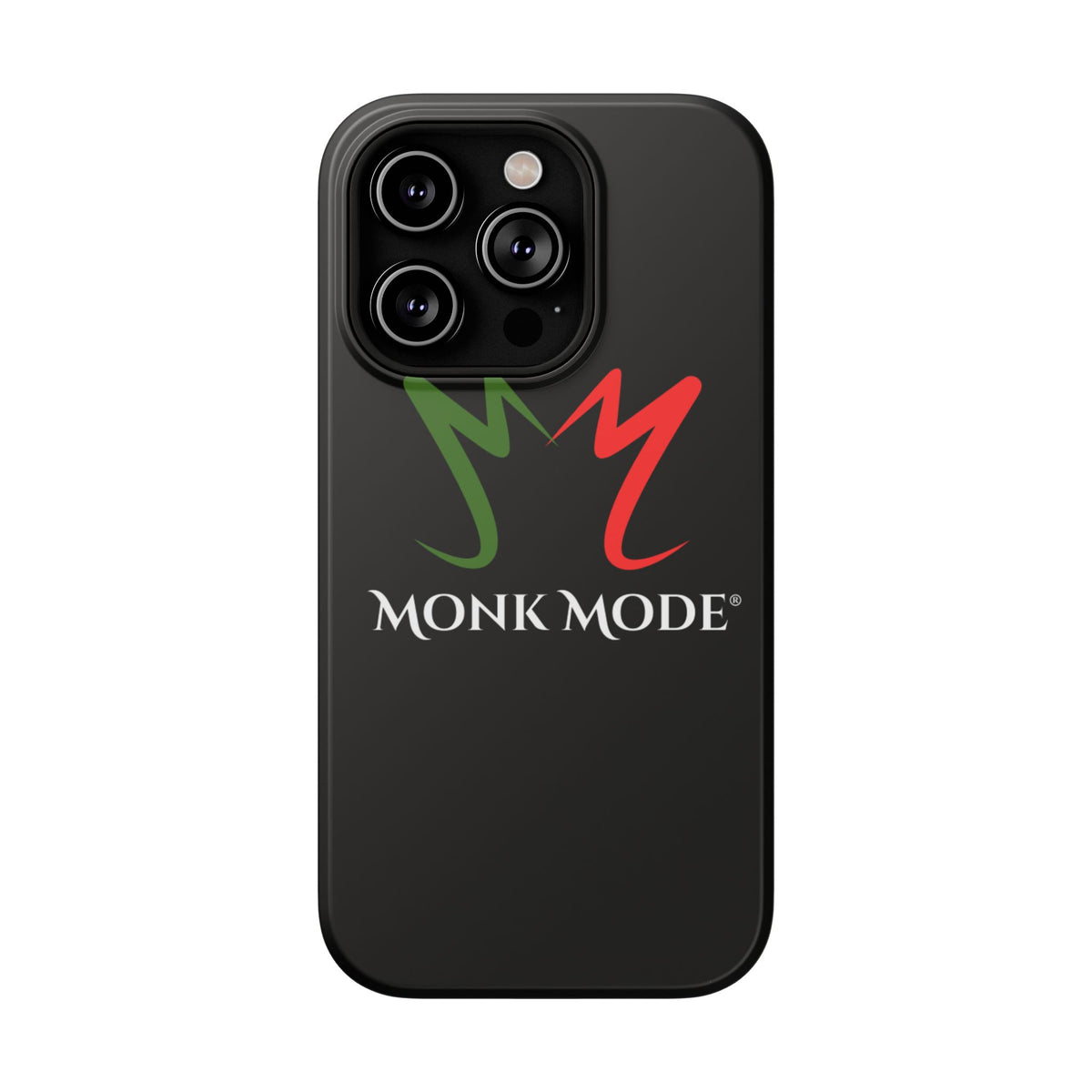 Quality Impact Resistant Phone Case - Black - Monk Mode