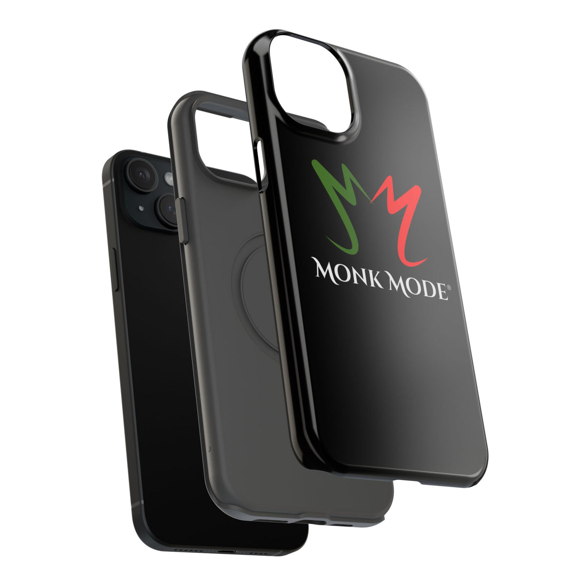 Quality Impact Resistant Phone Case - Black - Monk Mode