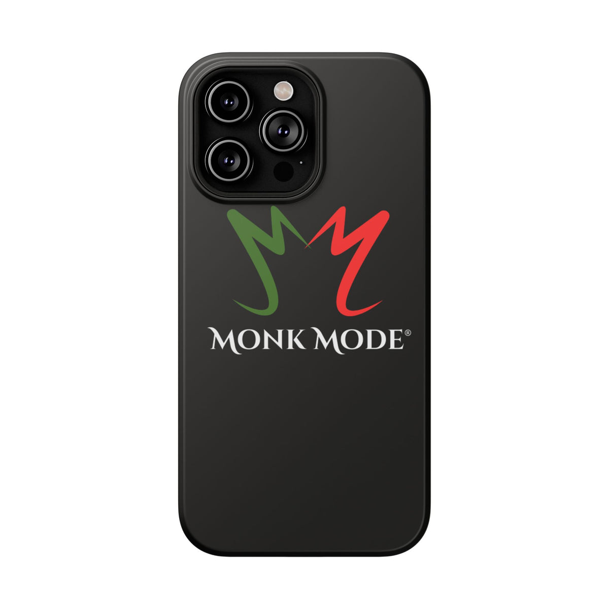 Quality Impact Resistant Phone Case - Black - Monk Mode