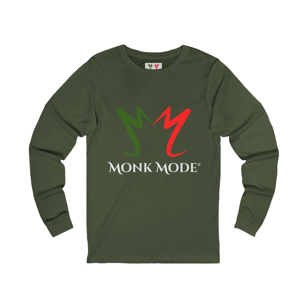 Women's Luxury Jersey Long Sleeve Tee - Monk Mode