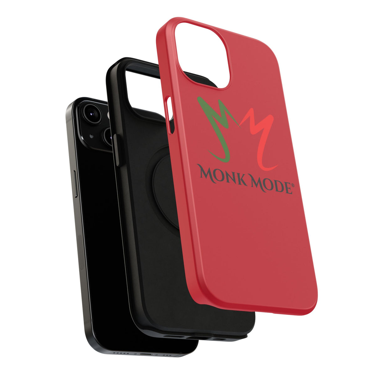 Quality Impact Resistant Phone Case - Red - Monk Mode