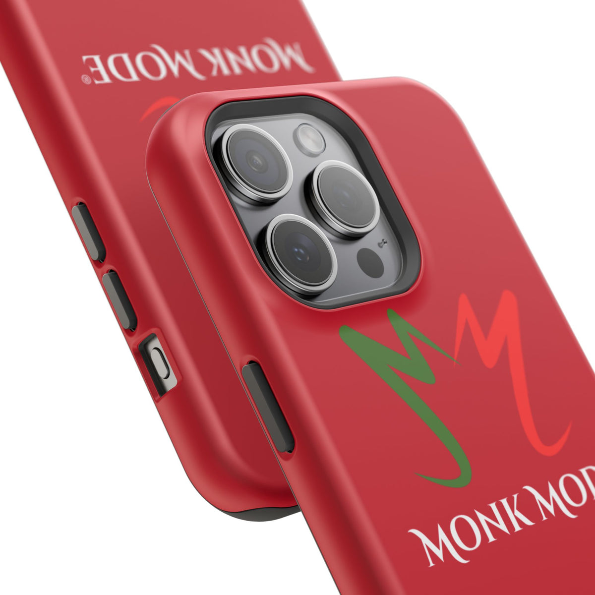 Quality Impact Resistant Phone Case - Red - Monk Mode