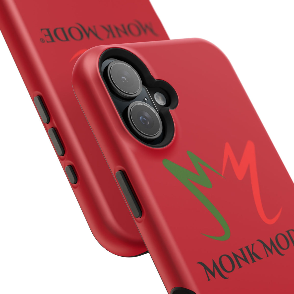 Quality Impact Resistant Phone Case - Red - Monk Mode