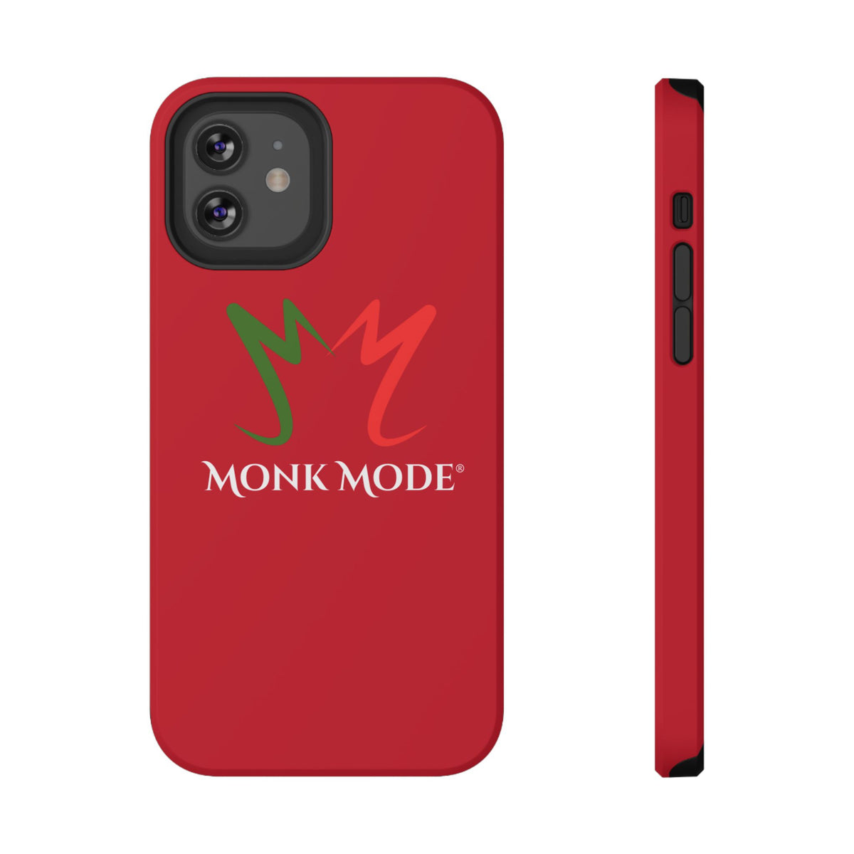 Quality Impact Resistant Phone Case - Red - Monk Mode