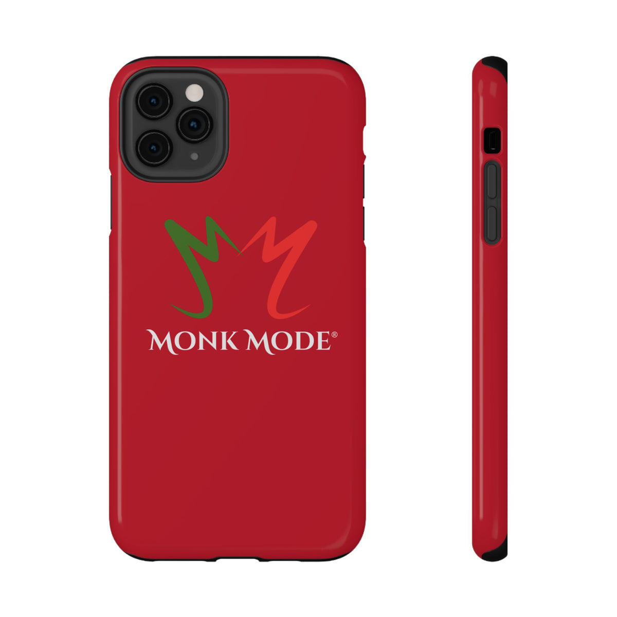 Quality Impact Resistant Phone Case - Red - Monk Mode