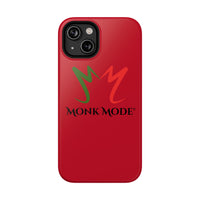 Quality Impact Resistant Phone Case - Red - Monk Mode