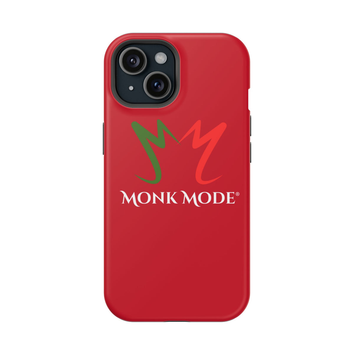 Quality Impact Resistant Phone Case - Red - Monk Mode