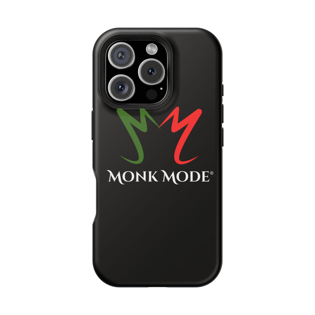 Quality Impact Resistant Phone Case - Black - Monk Mode