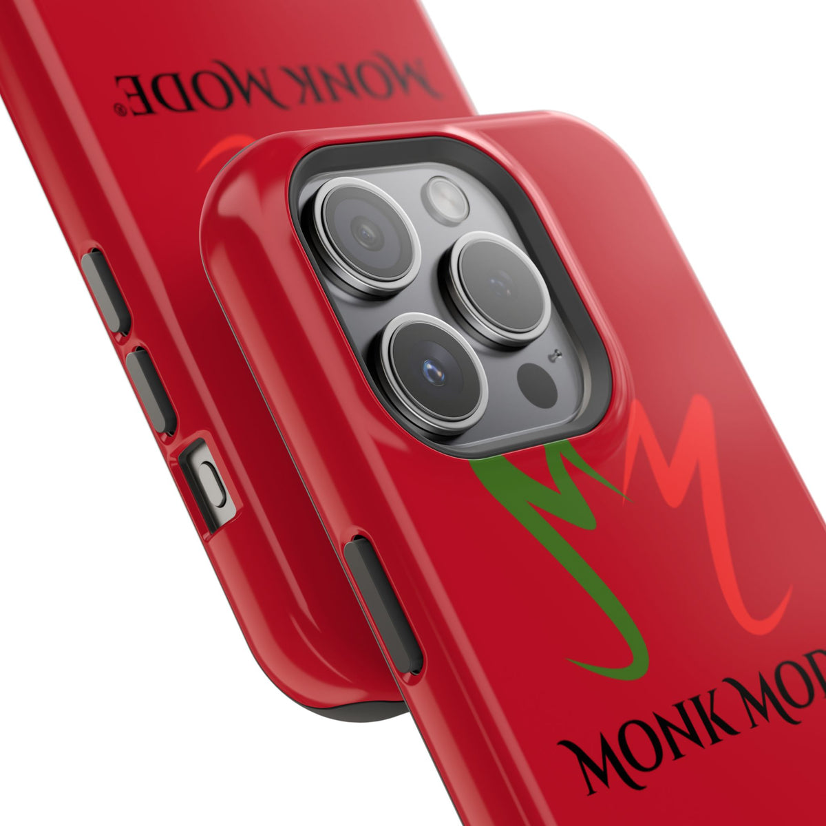 Quality Impact Resistant Phone Case - Red - Monk Mode