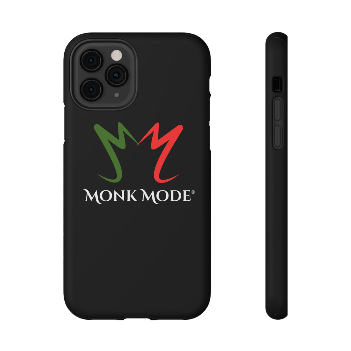 Quality Impact Resistant Phone Case - Black - Monk Mode