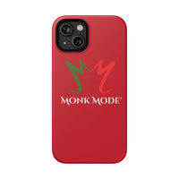 Quality Impact Resistant Phone Case - Red - Monk Mode