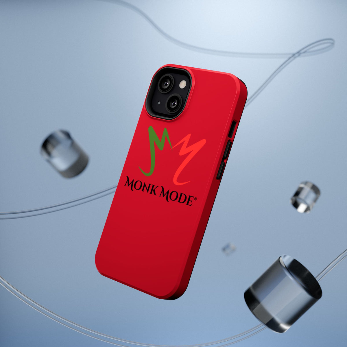 Quality Impact Resistant Phone Case - Red - Monk Mode