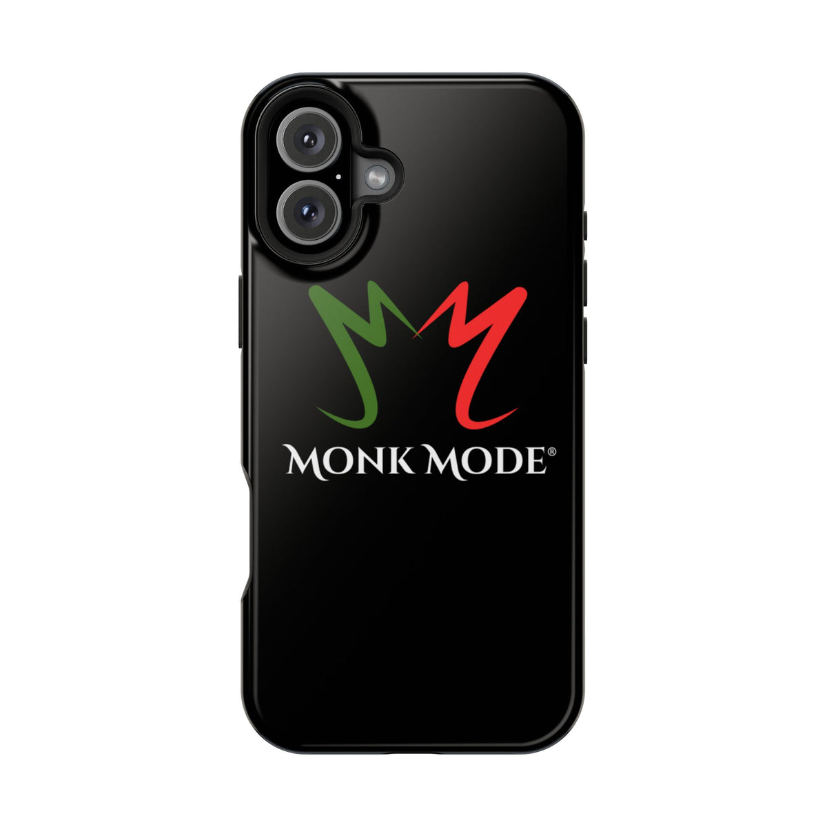 Quality Impact Resistant Phone Case - Black - Monk Mode