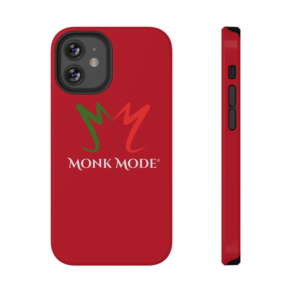 Quality Impact Resistant Phone Case - Red - Monk Mode