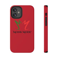 Quality Impact Resistant Phone Case - Red - Monk Mode