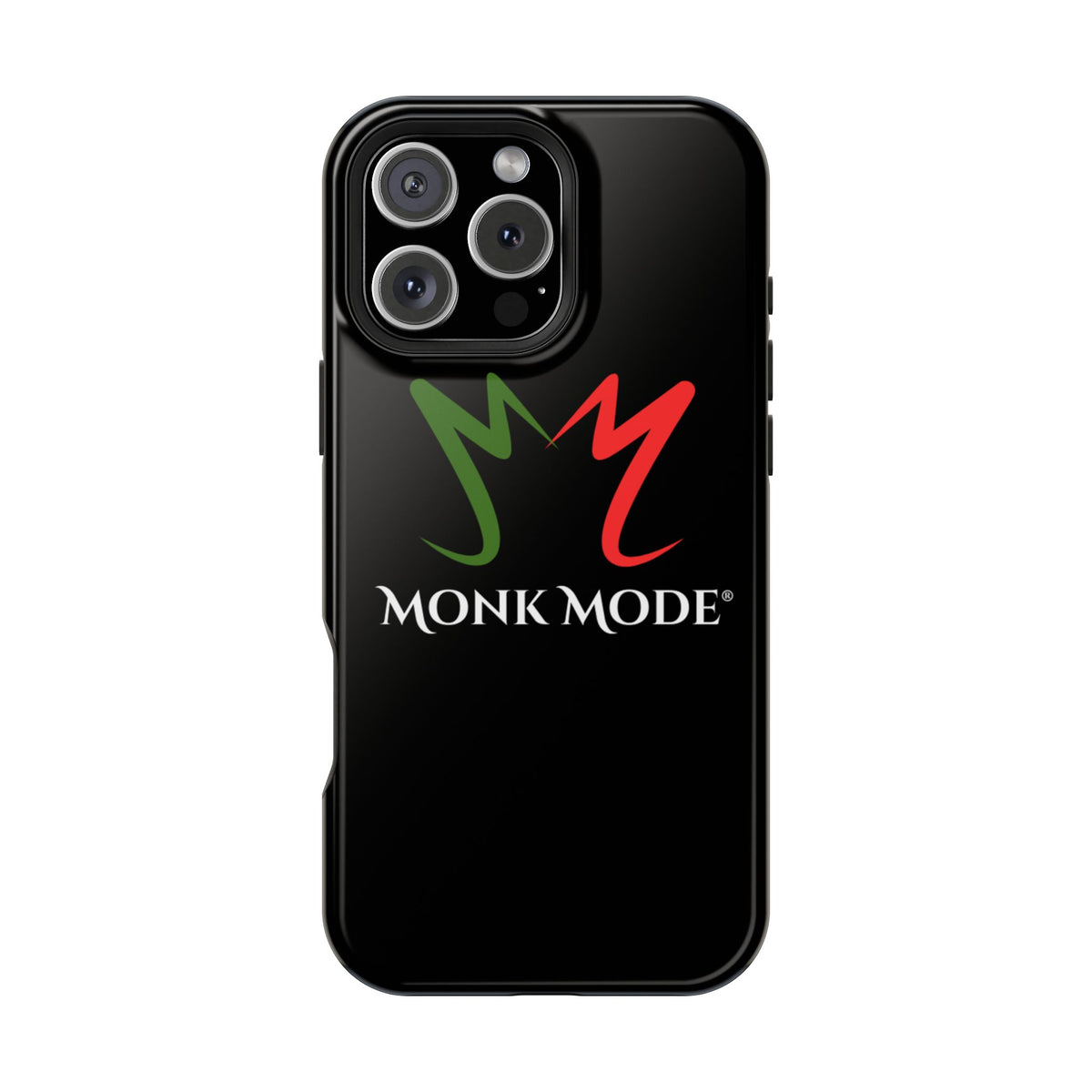 Quality Impact Resistant Phone Case - Black - Monk Mode