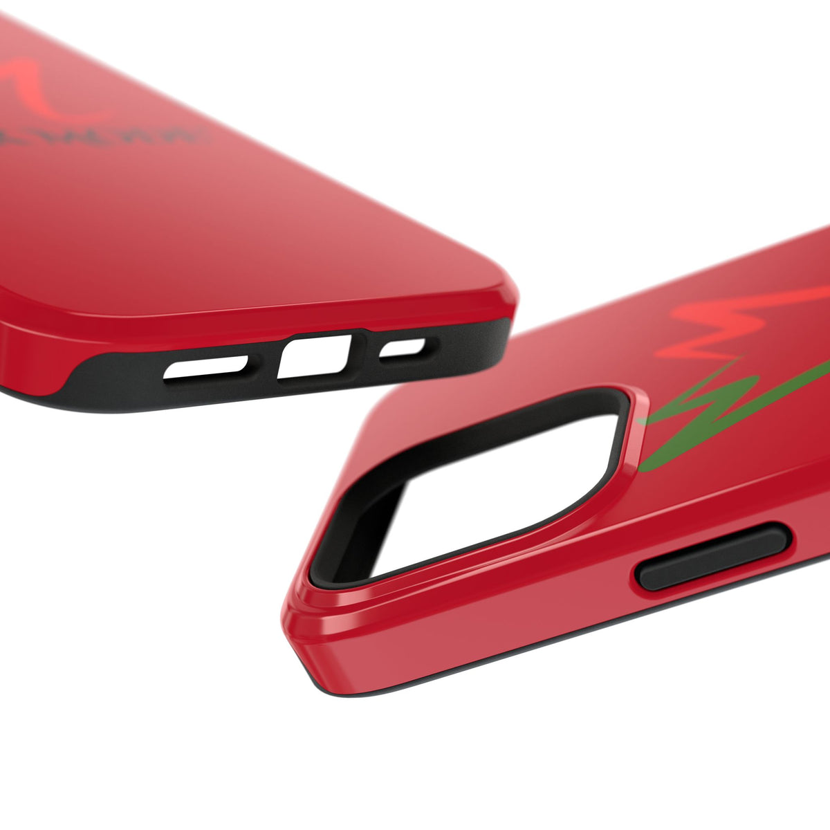 Quality Impact Resistant Phone Case - Red - Monk Mode