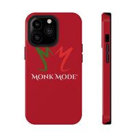 Quality Impact Resistant Phone Case - Red - Monk Mode