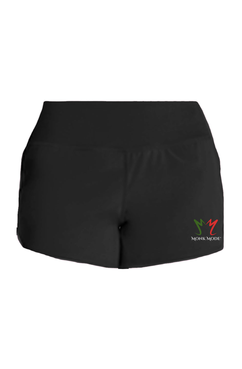 Womens Luxury Fitness Shorts - Monk Mode 