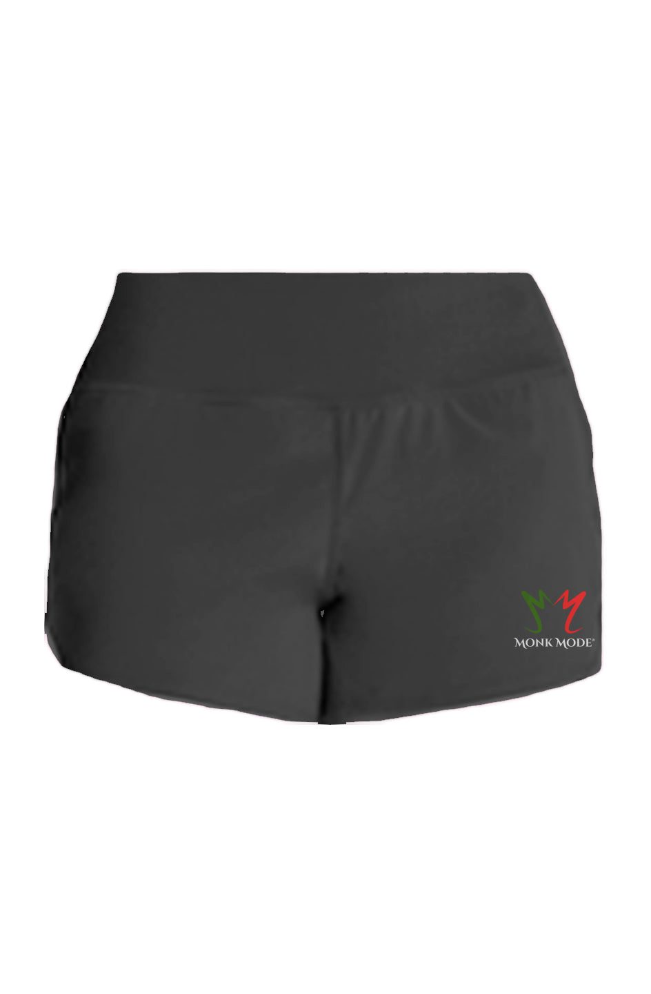 Womens Luxury Fitness Shorts - Monk Mode 