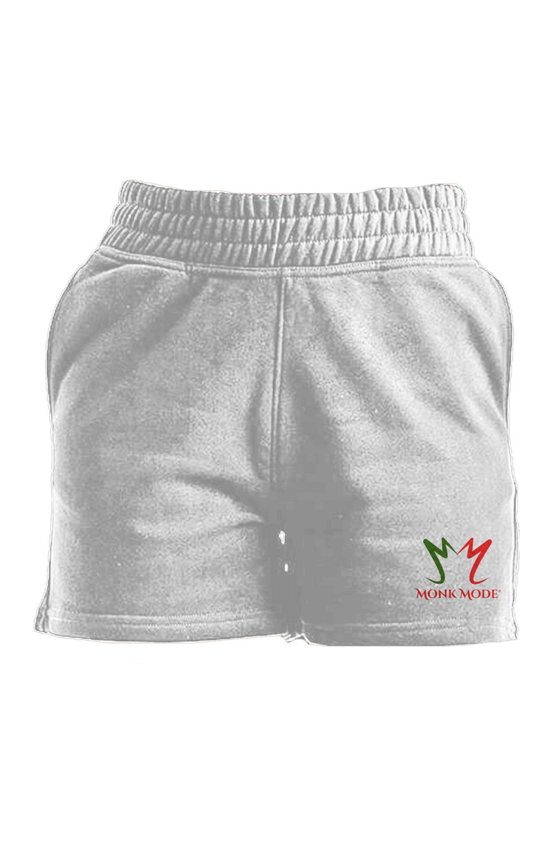 Womens Premium Jogger Shorts - Monk Mode 