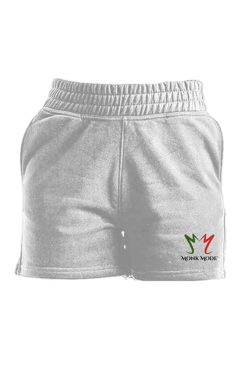 Womens Premium Jogger Shorts - Monk Mode 