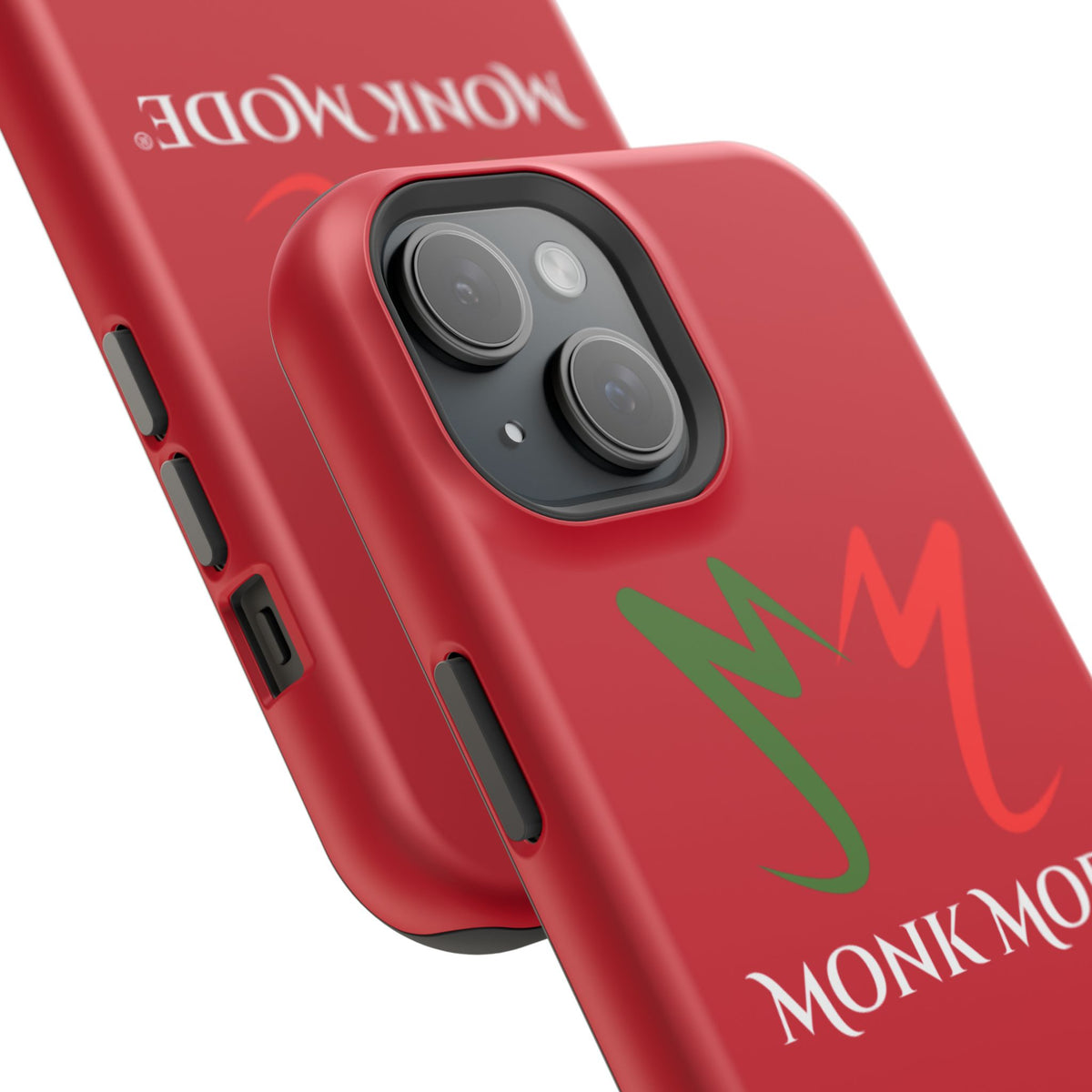 Quality Impact Resistant Phone Case - Red - Monk Mode