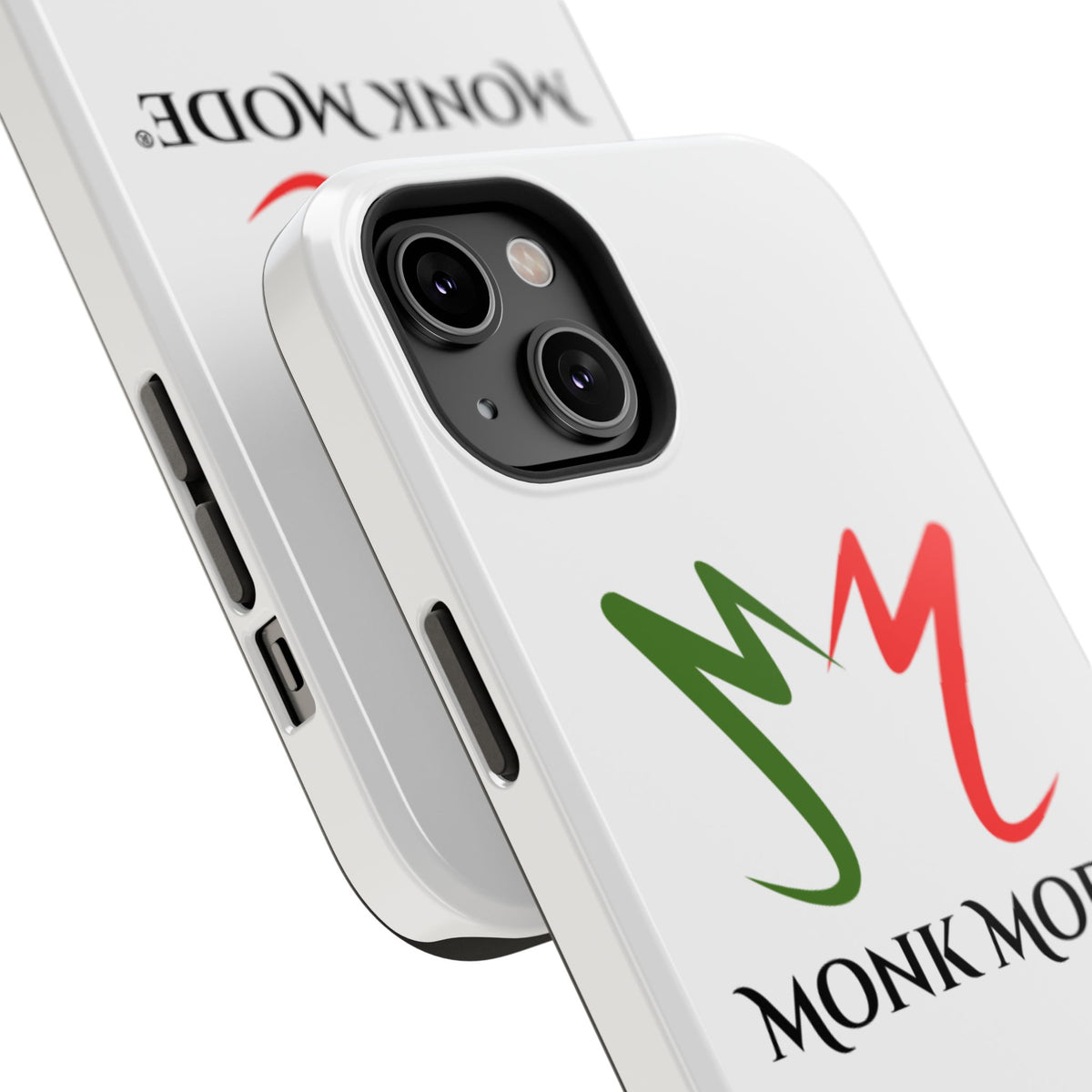 Quality Impact Resistant Phone Case - White - Monk Mode