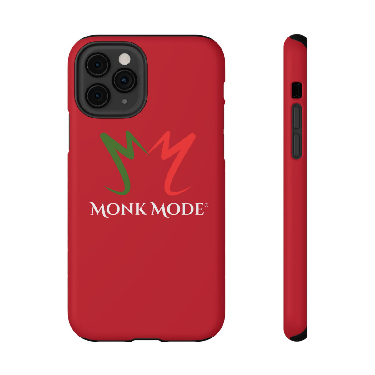 Quality Impact Resistant Phone Case - Red - Monk Mode