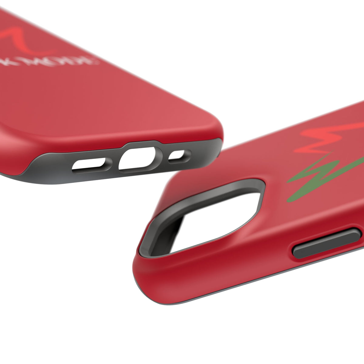 Quality Impact Resistant Phone Case - Red - Monk Mode