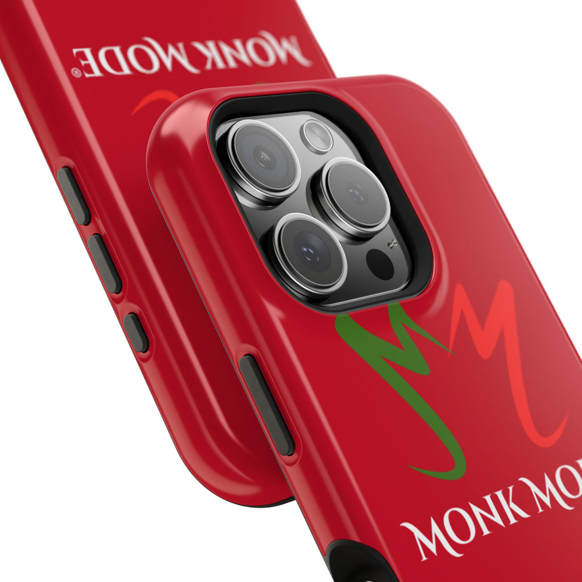 Quality Impact Resistant Phone Case - Red - Monk Mode