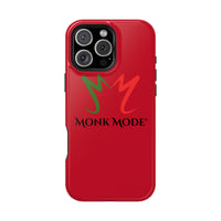 Quality Impact Resistant Phone Case - Red - Monk Mode