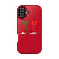 Quality Impact Resistant Phone Case - Red - Monk Mode