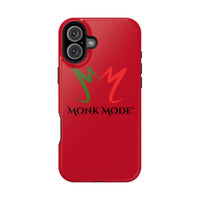 Quality Impact Resistant Phone Case - Red - Monk Mode