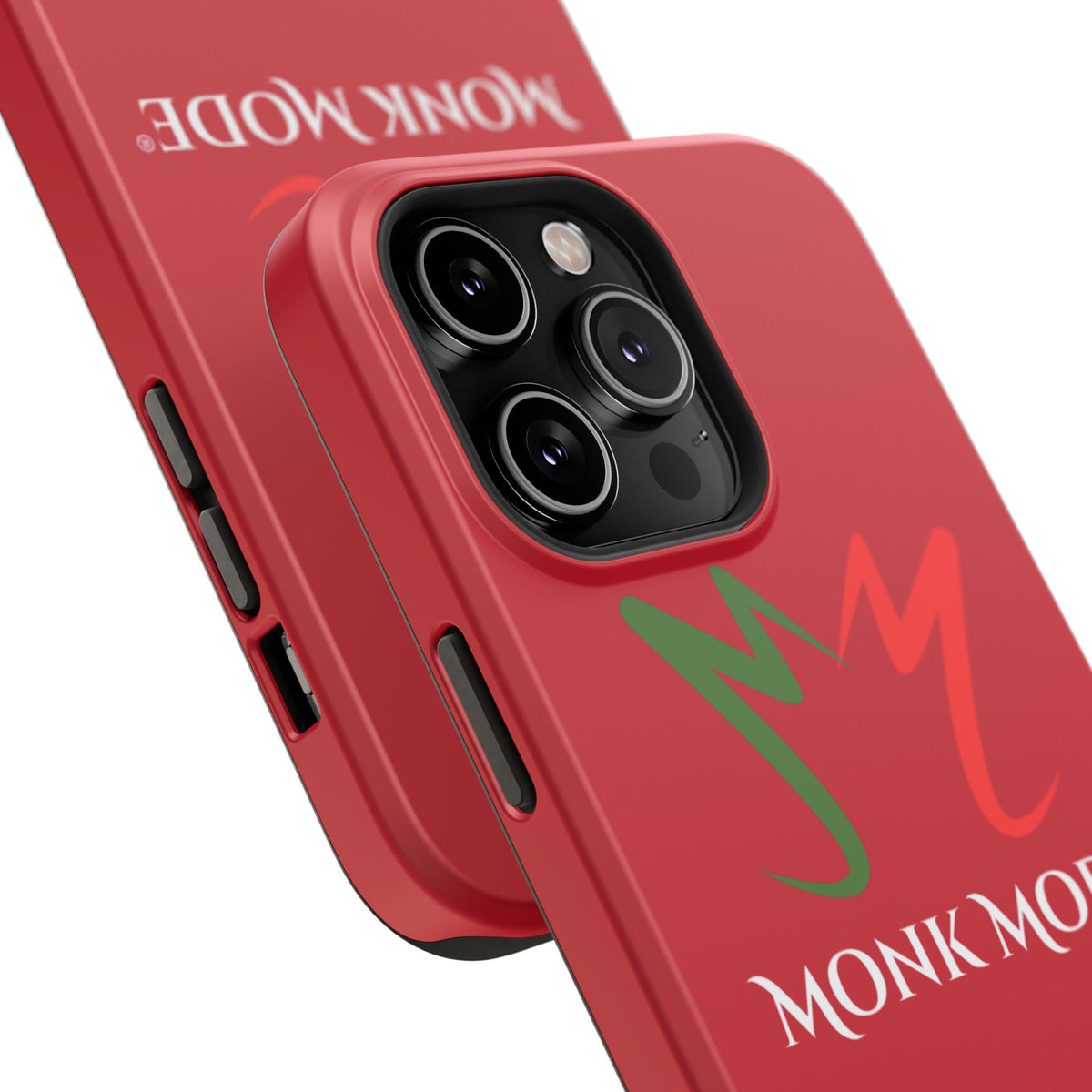 Quality Impact Resistant Phone Case - Red - Monk Mode