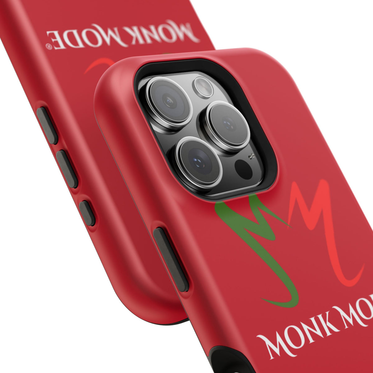 Quality Impact Resistant Phone Case - Red - Monk Mode