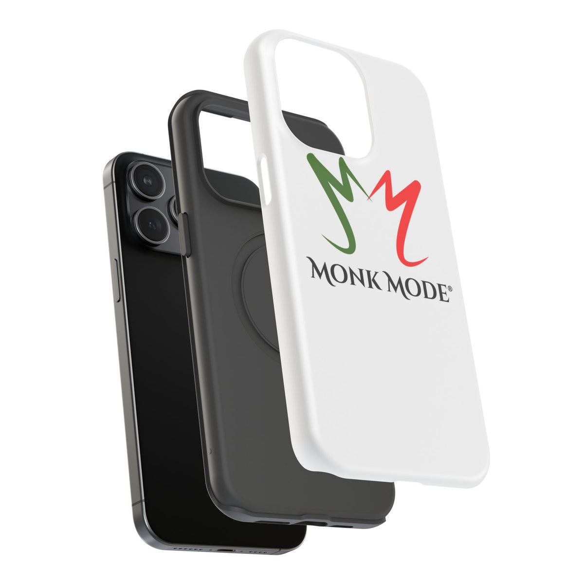 Quality Impact Resistant Phone Case - White - Monk Mode