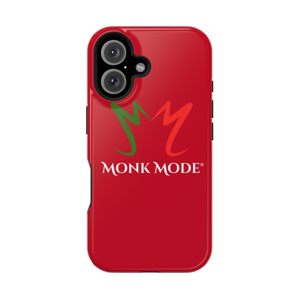 Quality Impact Resistant Phone Case - Red - Monk Mode