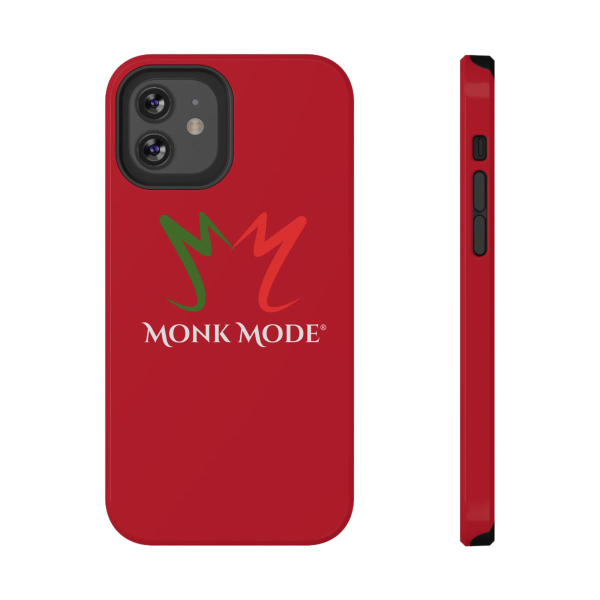 Quality Impact Resistant Phone Case - Red - Monk Mode